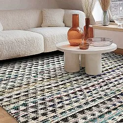 Rag rug - Lindby (blue/multi)