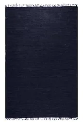 Rag rug - Silje (blue/dark blue)