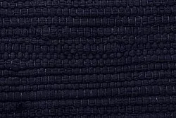 Rag rug - Silje (blue/dark blue)