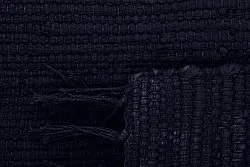 Rag rug - Silje (blue/dark blue)