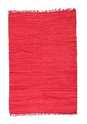 Rag rug - Silje (red)