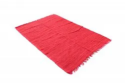 Rag rug - Silje (red)