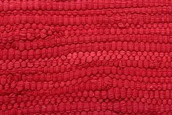 Rag rug - Silje (red)