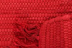 Rag rug - Silje (red)