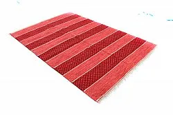 Rag rug - Visby (red)