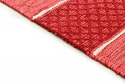 Rag rug - Visby (red)