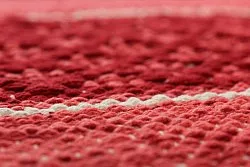 Rag rug - Visby (red)