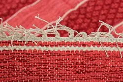 Rag rug - Visby (red)