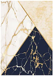 Wilton rug - Canelli (beige/white/blue)