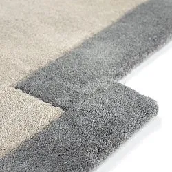 Wool rug - Agra Hand Tufted Wool Premium (grey)
