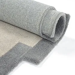 Wool rug - Agra Hand Tufted Wool Premium (grey)