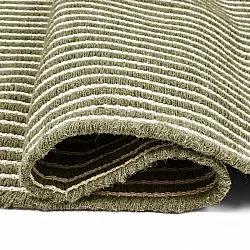 Wool rug - Arbil (green/white)