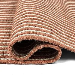 Wool rug - Arbil (terracotta/white)