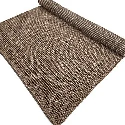 Wool rug - Avafors Wool Bubble (brown/beige)