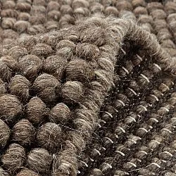 Round rug - Avafors Wool Bubble (brown/beige)