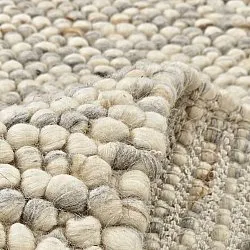 Wool rug - Avafors Wool Bubble (grey/beige)
