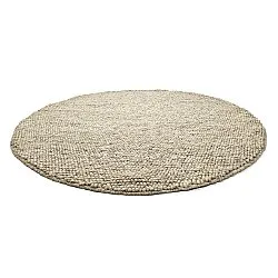 Round rug - Avafors Wool Bubble (grey/beige)