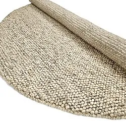 Round rug - Avafors Wool Bubble (grey/beige)