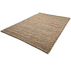 Wool rug - Avafors Wool Bubble (light brown/white)