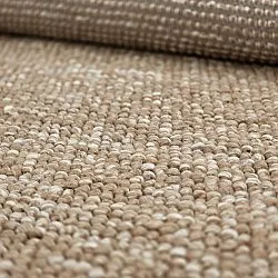 Wool rug - Avafors Wool Bubble (light brown/white)