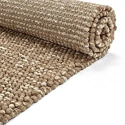 Wool rug - Avafors Wool Bubble (light brown/white)