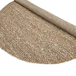 Round rug - Avafors Wool Bubble (light brown/white)