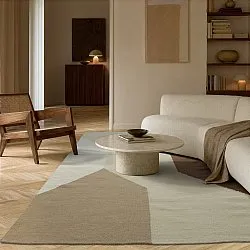 Wool rug - Aveiro (beige/multi)