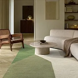 Wool rug - Aveiro (green/multi)