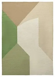 Wool rug - Aveiro (green/multi)