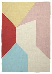 Wool rug - Aveiro (pink/multi)