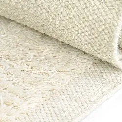 Wool rug - Beja (white)