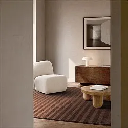 Wool rug - Brenta Handloom Wool Premium (brown)
