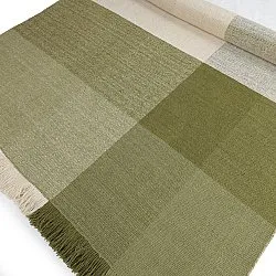 Wool rug - Chaves (green/beige)