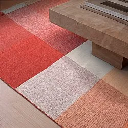 Wool rug - Chaves (red/orange)