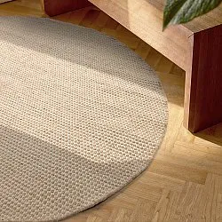 Round rug - Coastal (beige)