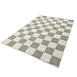 Wool rug - Dundee (grey/white)
