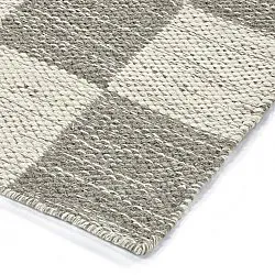 Wool rug - Dundee (grey/white)