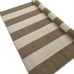 Wool rug - Garine (brown/beige)