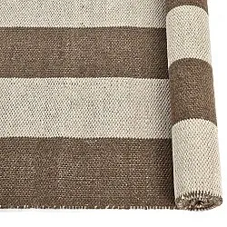 Wool rug - Garine (brown/beige)