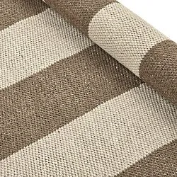 Wool rug - Garine (brown/beige)