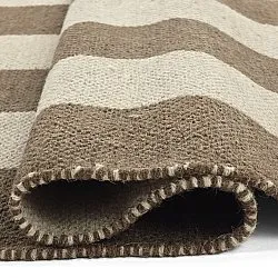 Wool rug - Garine (brown/beige)
