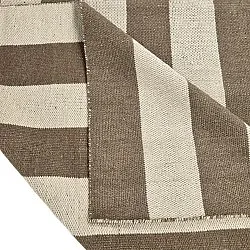 Wool rug - Garine (brown/beige)