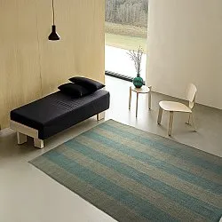 Wool rug - Garine (green)