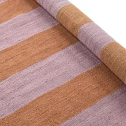 Wool rug - Garine (orange/pink)