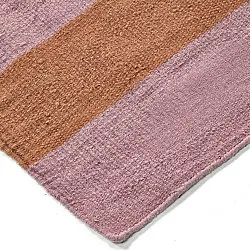 Wool rug - Garine (orange/pink)
