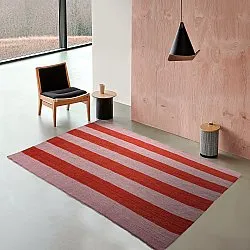 Wool rug - Garine (pink/red)