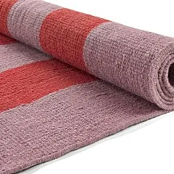 Wool rug - Garine (pink/red)