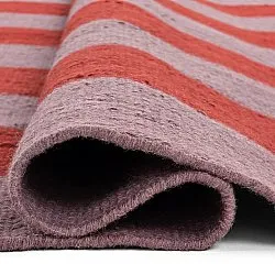 Wool rug - Garine (pink/red)