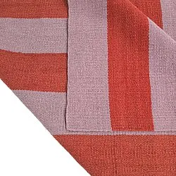 Wool rug - Garine (pink/red)