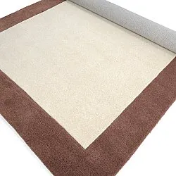 Wool rug - Gaya Hand Tufted Wool Premium (cream/brown)